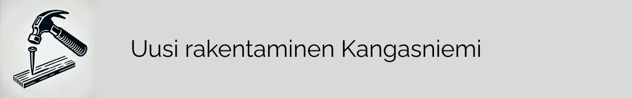 Uusi rakentaminen Kangasniemi